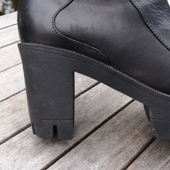 Shoe the Bear leather platform ankle boots - Picture 4 of 13